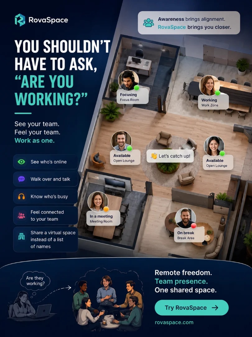 You shouldn’t have to ask, “Are you working?”